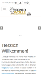 Mobile Screenshot of ferner-wolle.com